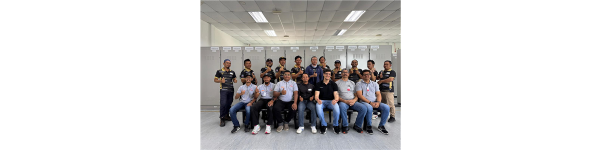 Encerramento do treinamento de 132kV em Kota Kinabalu, Mal�sia!